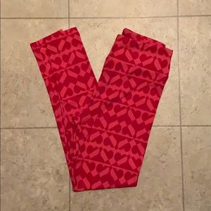 Lularoe One Size Valentine Leggings